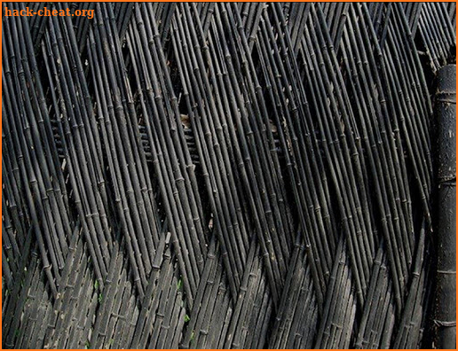 Simple Bamboo Fence Design screenshot