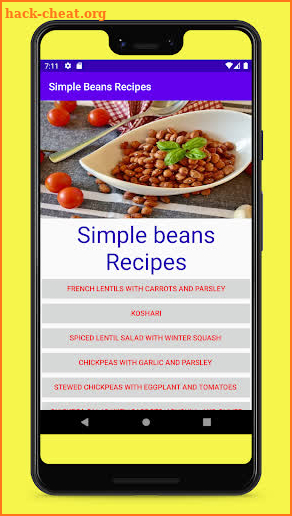 Simple Beans Recipes screenshot