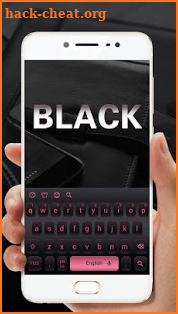 Simple Black Keyboard Theme screenshot