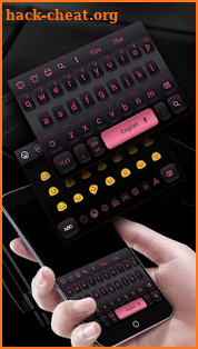 Simple Black Keyboard Theme screenshot