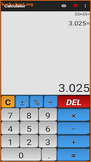 Simple Caculator screenshot