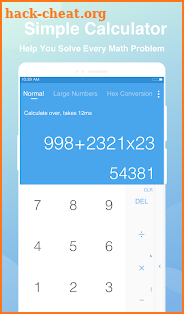 Simple Calculator screenshot