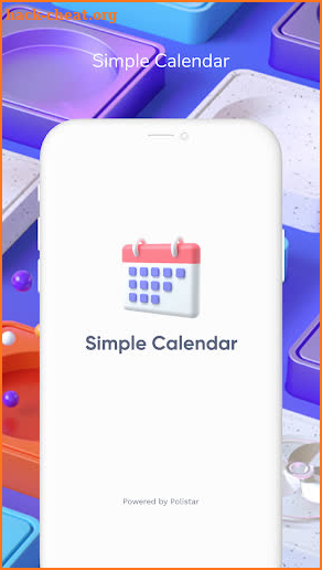 Simple Calendar screenshot