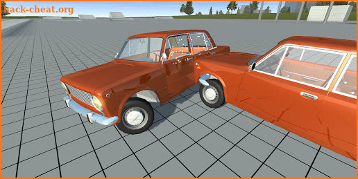Simple Car Crash Physics Simulator Demo screenshot
