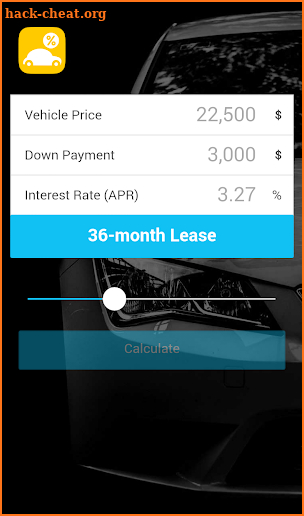 Simple Car Loan Calculator screenshot