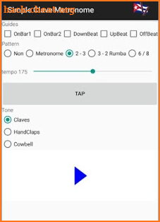 Simple Clave Metronome screenshot