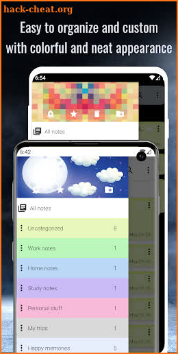 Simple Color Memo: Note, Alarm Reminder and Widget screenshot