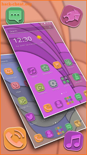 Simple Colorful Block Theme screenshot