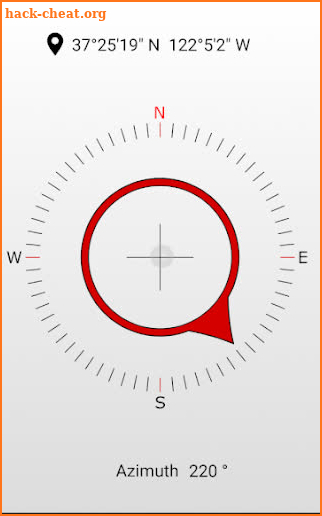 Simple Compass ( Free - No ads) 🧭 screenshot