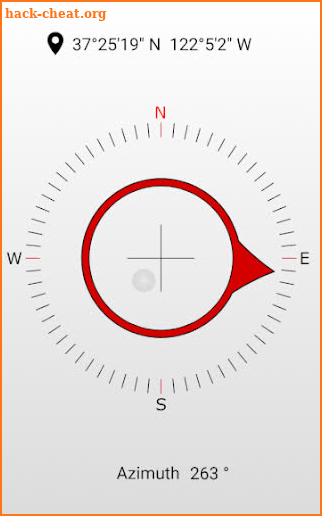 Simple Compass ( Free - No ads) 🧭 screenshot