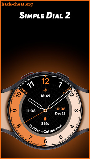 Simple Dial 2 - Watch face screenshot