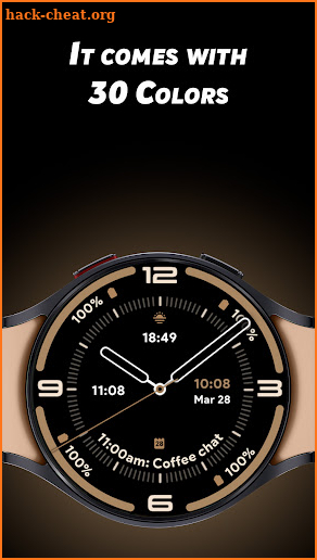 Simple Dial 3 - Watch face screenshot