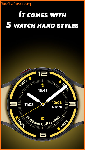 Simple Dial 3 - Watch face screenshot