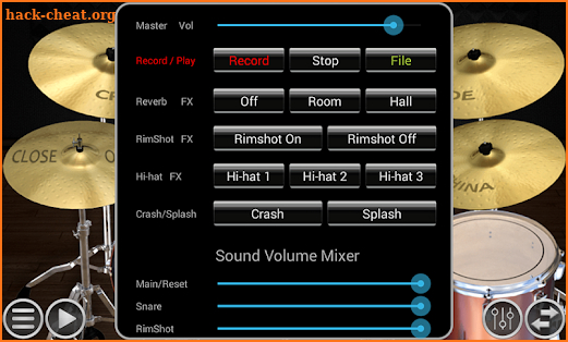 Simple Drums Basic - Realistic Drum App screenshot
