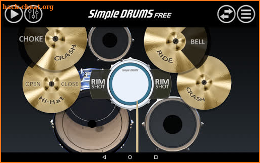 Simple Drums Free screenshot