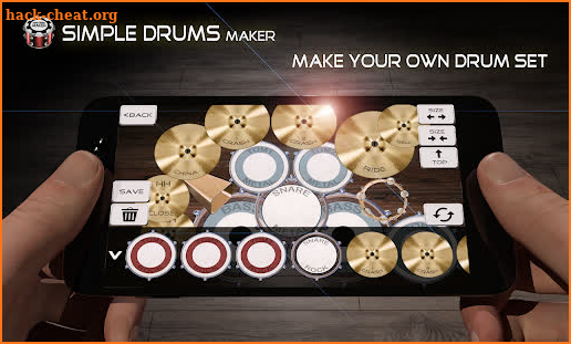 Simple Drums Maker - Make your own Drum Set screenshot