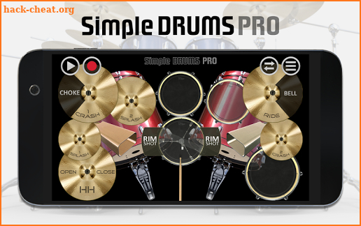 Simple Drums Pro - The Complete Drum App screenshot