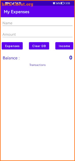 Simple Expenses Manager screenshot