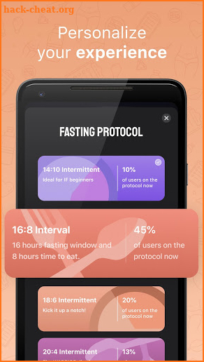 Simple: Fasting Timer & Meal Tracker screenshot