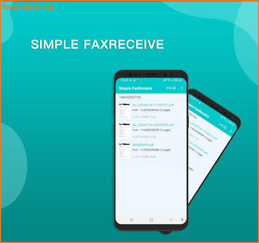 Simple FaxReceive - Receive fax from phone screenshot