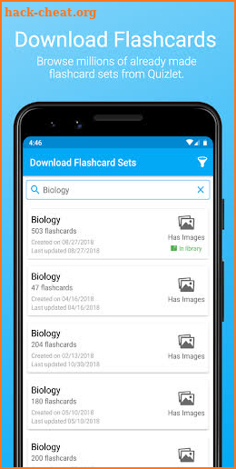 Simple Flashcards Plus - Learning and Study Help screenshot
