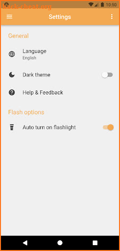 Simple Flashlight screenshot