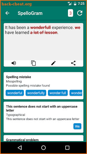 Simple Grammar & Spell Check screenshot