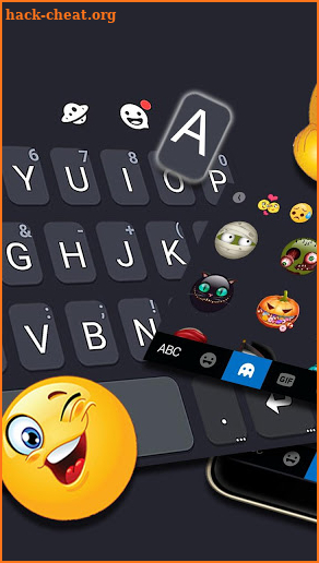 Simple Grey Keyboard Theme screenshot