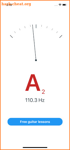 Simple Guitar Tuner screenshot