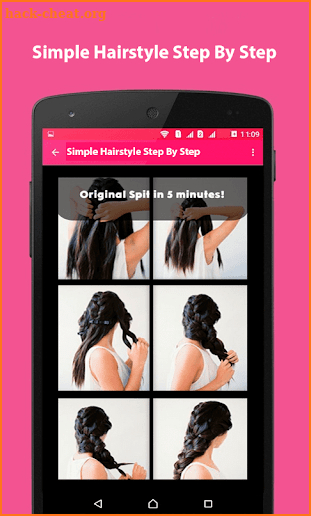 Simple Hairstyles Step By Step screenshot