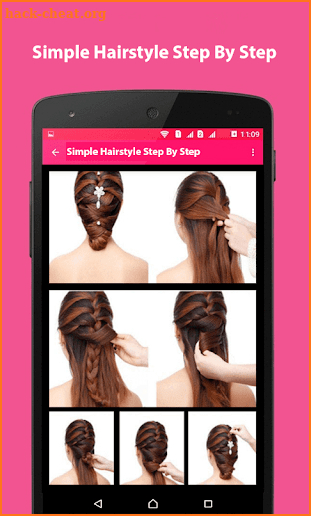 Simple Hairstyles Step By Step screenshot