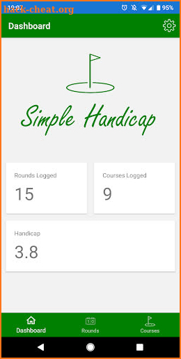 Simple Handicap: Golf Handicap Calculator screenshot