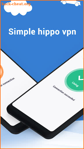 Simple hippo vpn screenshot