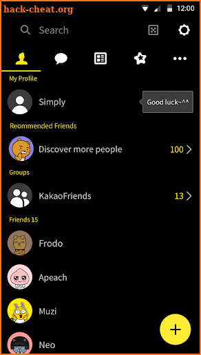 Simple-KakaoTalk Theme screenshot