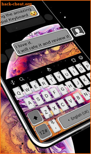 Simple Keyboard Theme screenshot