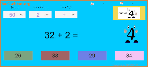 simple mathematics screenshot
