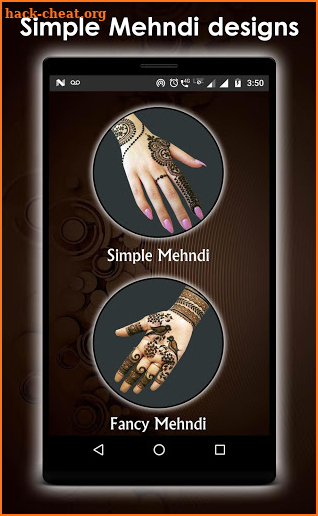 Simple mehndi design new screenshot