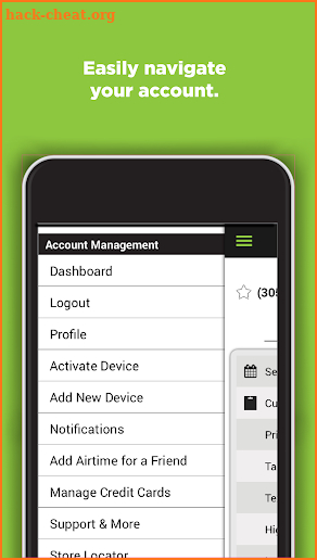 Simple Mobile My Account screenshot
