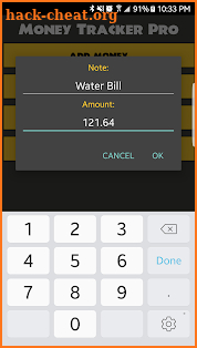 Simple Money Tracker Pro screenshot