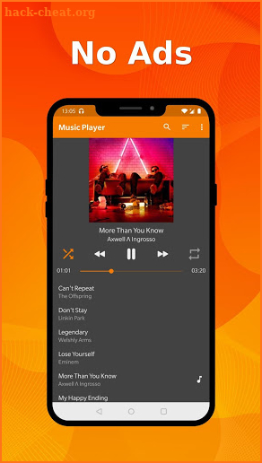 Simple Music Player - Play audio files easily screenshot