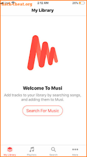 simple  : Musii music streaming Tips screenshot