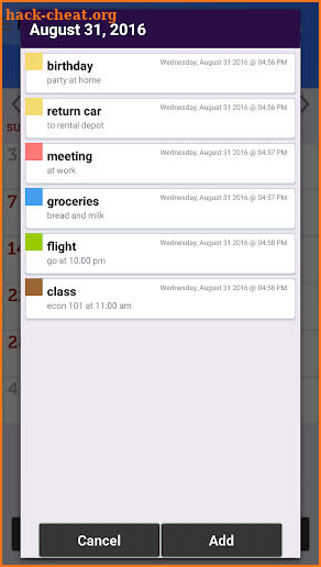 Simple Note Calendar List Reminder - Easy and Best screenshot