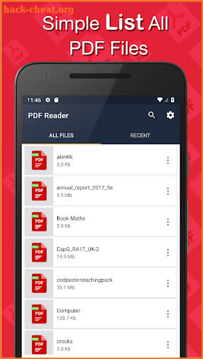 Simple PDF Reader  - No Ads Pro Version screenshot