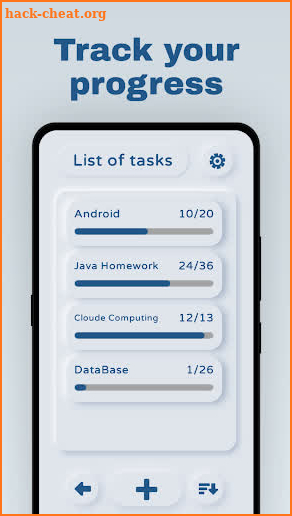 Simple Progress Tracker - Increase Productivity screenshot