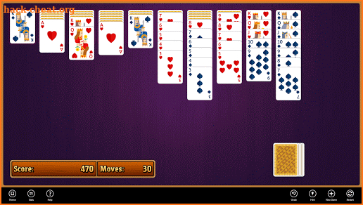 Simple Spider Solitaire screenshot