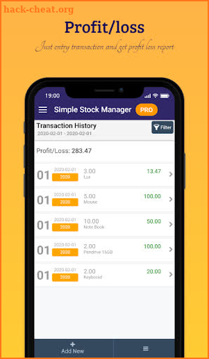 Simple Stock Manager Pro screenshot