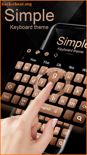 Simple Style Keyboard screenshot