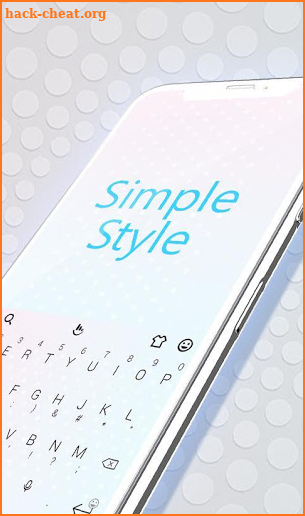 Simple Style Keyboard Theme screenshot