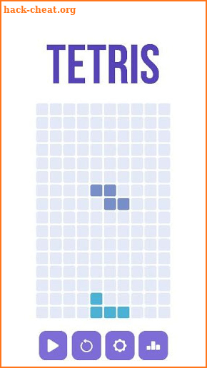 Simple Tetris screenshot
