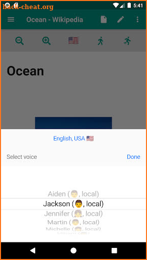 Simple Text Reader - Text to Speech (by TTSReader) screenshot